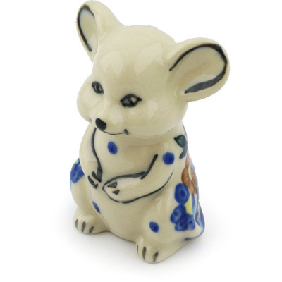 Mouse Figurine in pattern D114