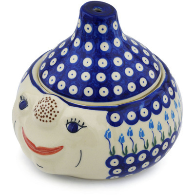 Pattern D107 in the shape Garlic and Onion Jar