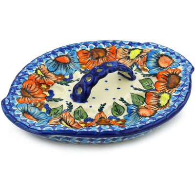 Pattern D114 in the shape Egg Plate