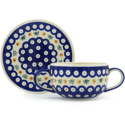 Bouillon Cup with Saucer in pattern D20