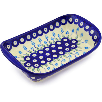 Platter with Handles in pattern D107