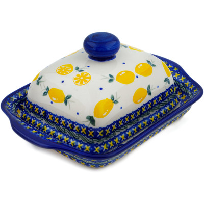 Pattern D344 in the shape Butter Dish