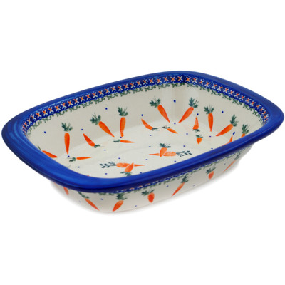 Pattern D345 in the shape Rectangular Baker with Handles