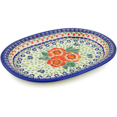 Pattern D54 in the shape Oval Platter