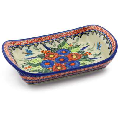 Platter with Handles in pattern D272