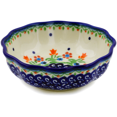 Pattern D19 in the shape Scalloped Fluted Bowl