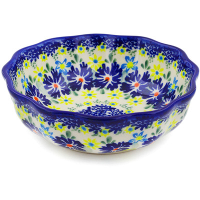 Scalloped Fluted Bowl in pattern D202