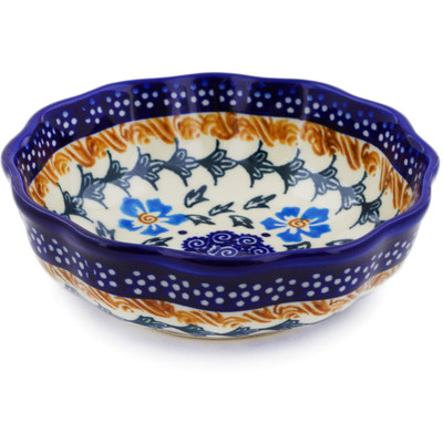 Scalloped Fluted Bowl in pattern D177