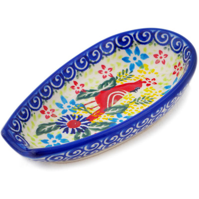 Spoon Rest in pattern D338
