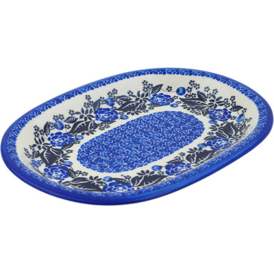 Oval Platter in pattern D337