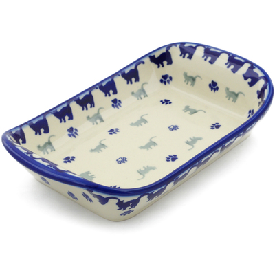 Platter with Handles in pattern D105