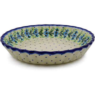Fluted Pie Dish in pattern D170