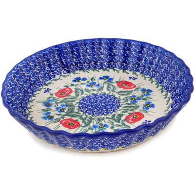 Pattern D342 in the shape Fluted Pie Dish