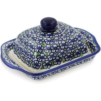 Pattern  in the shape Butter Dish