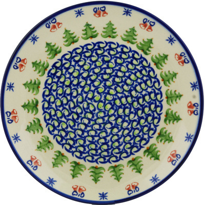 Plate in pattern D10