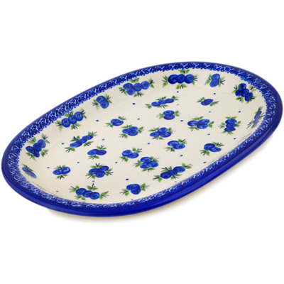 Oval Platter in pattern D343