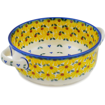 Round Baker with Handles in pattern D341