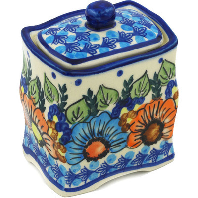 Pattern D114 in the shape Jar with Lid