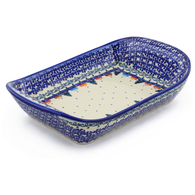 Platter with Handles in pattern D103