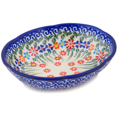 Scalloped Bowl in pattern D146