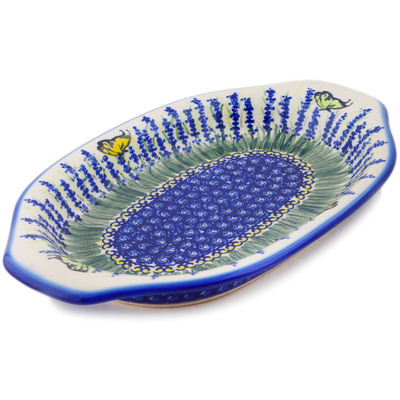 Platter with Handles in pattern D321