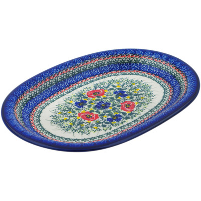 Oval Platter in pattern D339