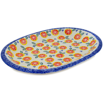 Oval Platter in pattern D351
