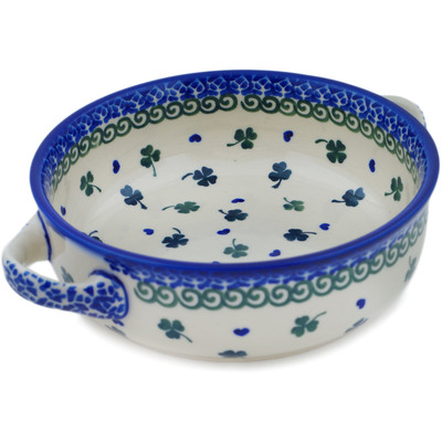 Pattern D348 in the shape Round Baker with Handles