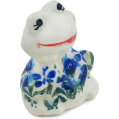 Frog Figurine in pattern D340
