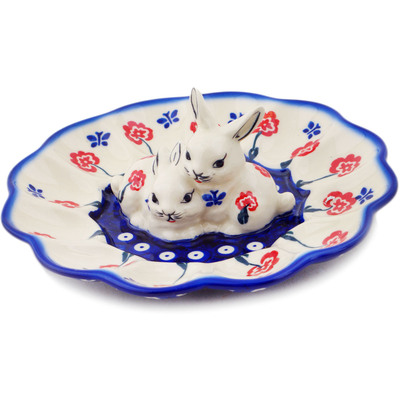 Pattern D336 in the shape Egg Plate