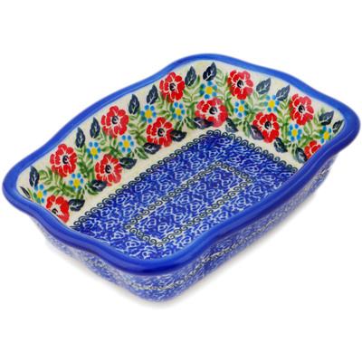 Rectangular Baker in pattern D414