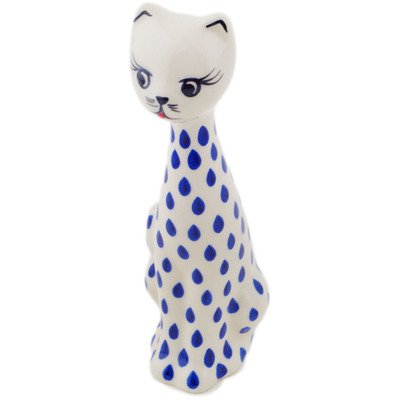Cat Figurine in pattern D415
