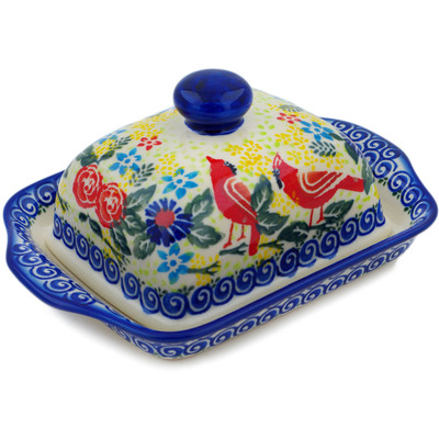 Pattern D338 in the shape Butter Dish