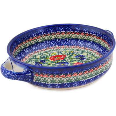 Round Baker with Handles in pattern D339