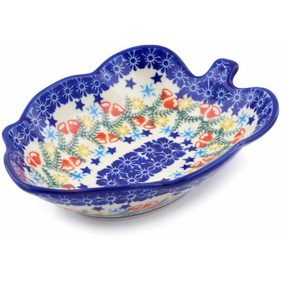 Pattern D205 in the shape Leaf Shaped Bowl