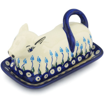 Pattern D107 in the shape Butter Dish
