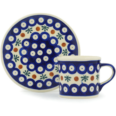 Cup with Saucer in pattern D20