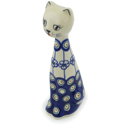 Cat Figurine in pattern D106