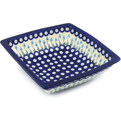 Pattern D107 in the shape Square Bowl