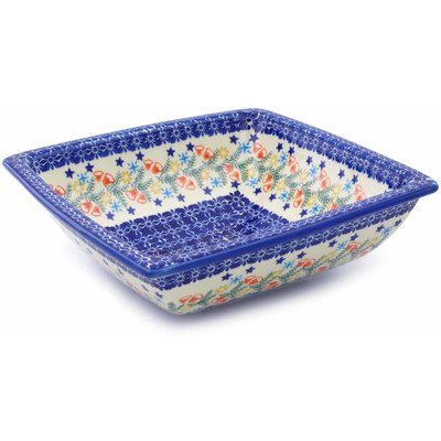 Pattern D205 in the shape Square Bowl