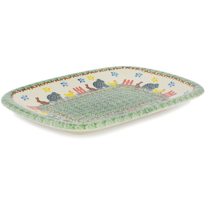 Pattern D473 in the shape Platter