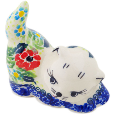 Pattern  in the shape Cat Figurine