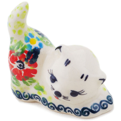 Pattern  in the shape Cat Figurine