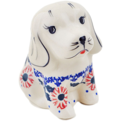 Dog Figurine in pattern D180