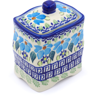 Jar with Lid in pattern D198