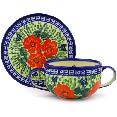 Bouillon Cup with Saucer in pattern D54