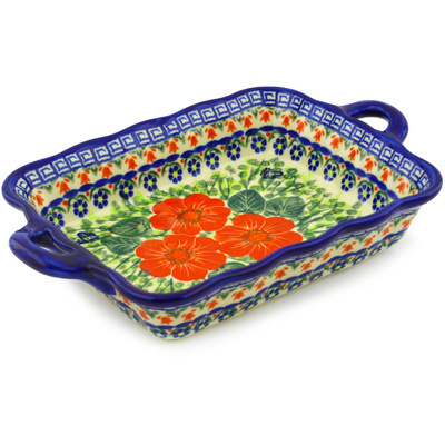 Pattern D54 in the shape Rectangular Baker with Handles