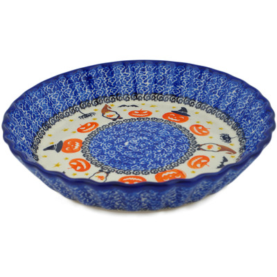Fluted Pie Dish in pattern D378