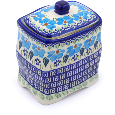 Pattern D198 in the shape Jar with Lid
