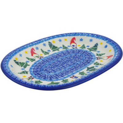 Oval Platter in pattern D375